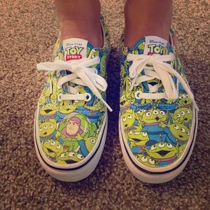 Vans Toy Story alien shoes!